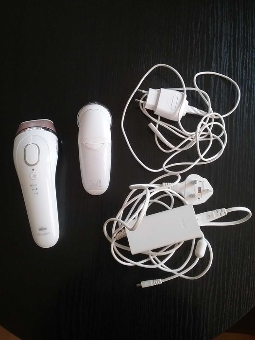 Фотоепилатор braun  + уред за ексфолиране на тялото