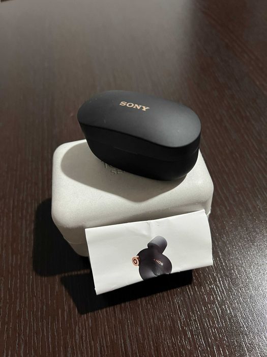 Casti In-Ear Sony WF-1000XM4B, Wireless, BT, NC, Microfon, CA NOU