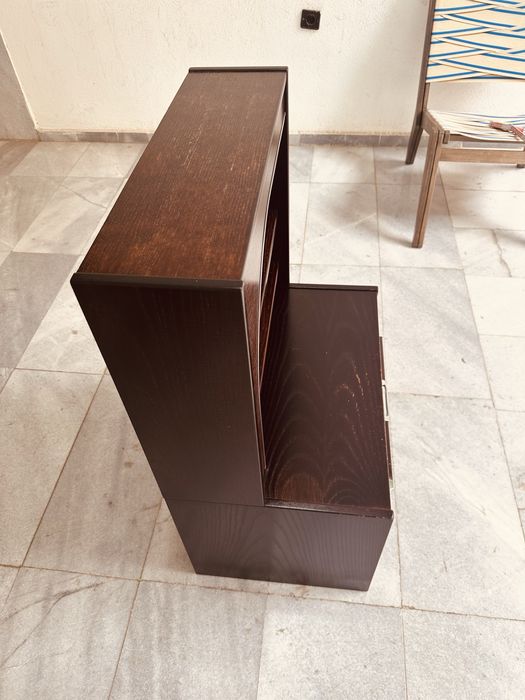 Ретро шкаф / нощно шкафче с рафтове и чекмеджета