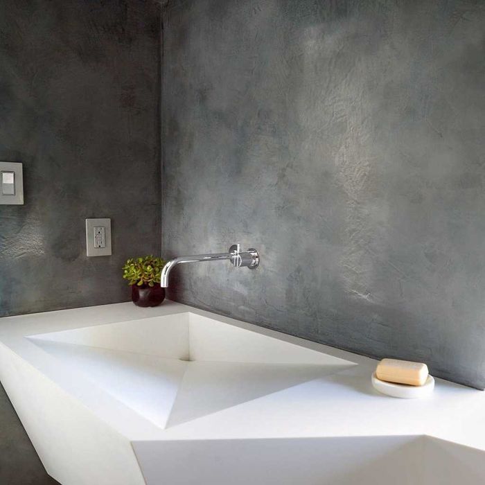 Декоративное покрытие «Микроцемент»: стиль и практичность в одном