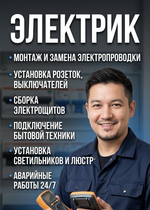Электрик Караганда все районы