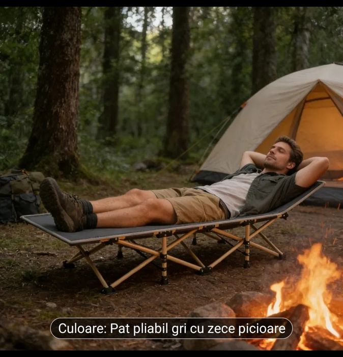 Șezlong pliabil  , 190x56x83cm