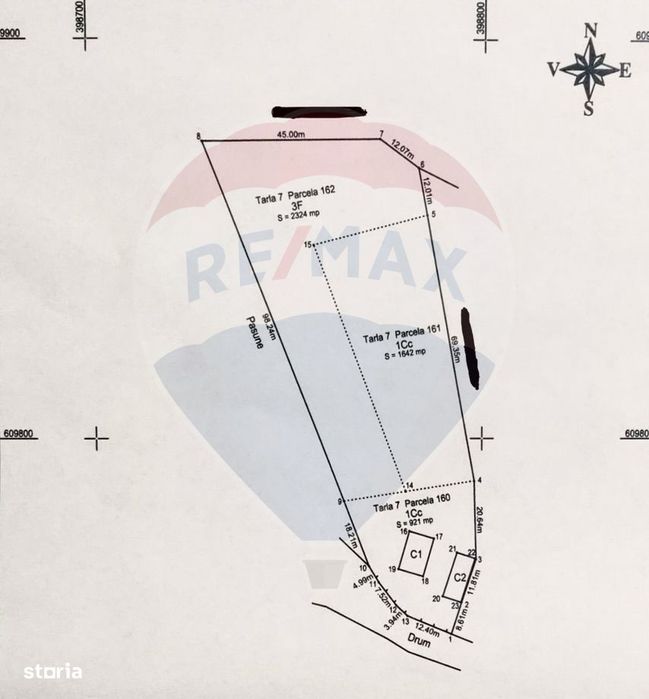 Teren Intravilan 4900mp Dabaca - Cluj - Proiect Turism Rural