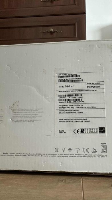 Pc Apple iMac 24” M1 , stare impecabila