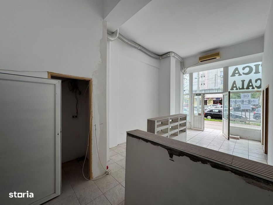 Inchiriere Spatiu Comercial Vitrat, 52 mp Pacurari -Primaria Centru Pa
