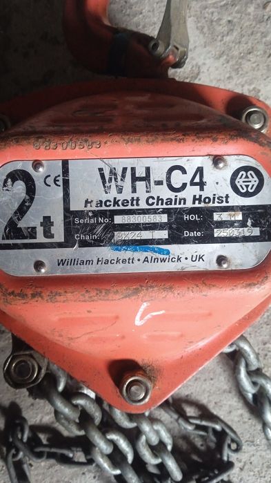 Продам цепная таль 2 т