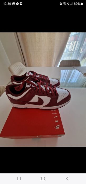 Nike Dunk Low retro red/white