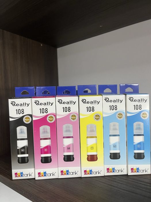 Epson  и Canon  чернила