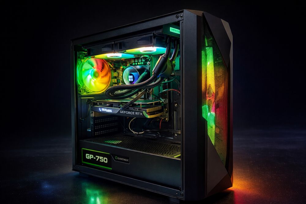 PC Gaming RTX 4060 8GB / i5 12500 / DDR5 16GB/ AIO 240 / SSD / ARGB