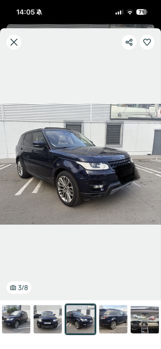 Range Rover Sport variante imobiliare