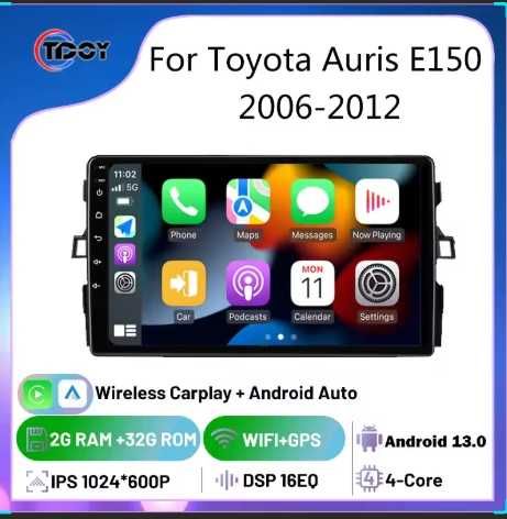 TOYOTA AURIS 2006 2012г Аndroid Mултимедия/Навигация
