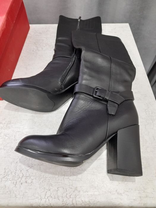 Продам сапоги европейка кожа