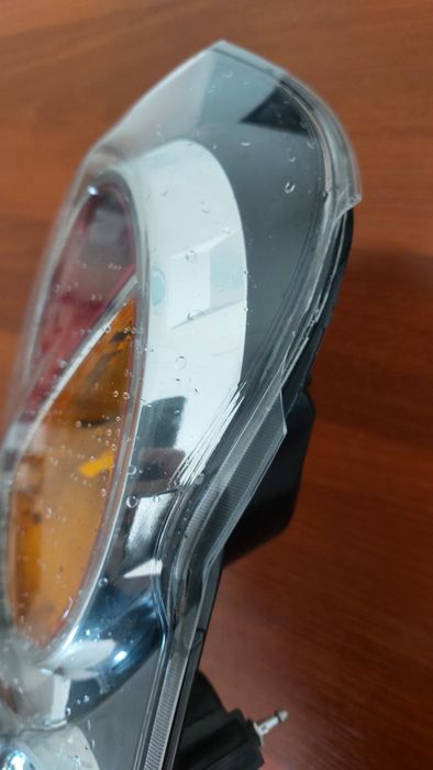 Спарк белые фары Задние