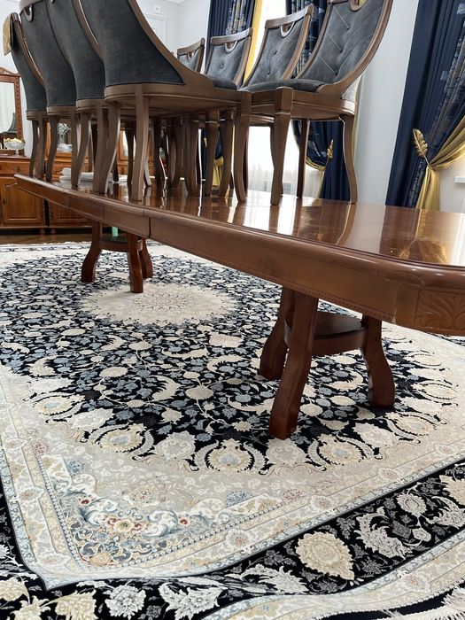 Стол  4 метра ширина 1,2 метр