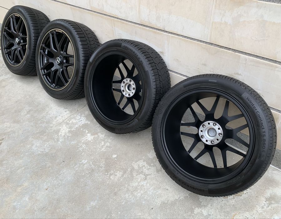 Оригинални джанти Мерцедес Г класа АМГ G63 AMG 5X130 зимни гуми BRABUS