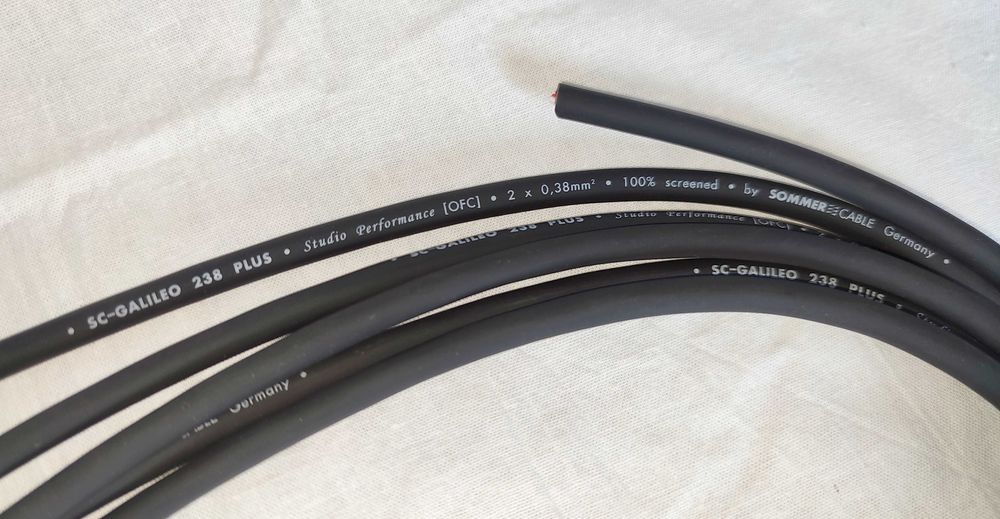 Нов екраниран аудио кабел Sommer SC Galileo 238 Plus x 4,3 м