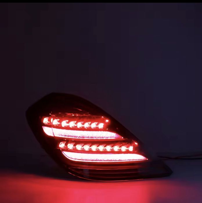 Стопове за S-класа w222 от 2014-2020 модел тунинг бял лед