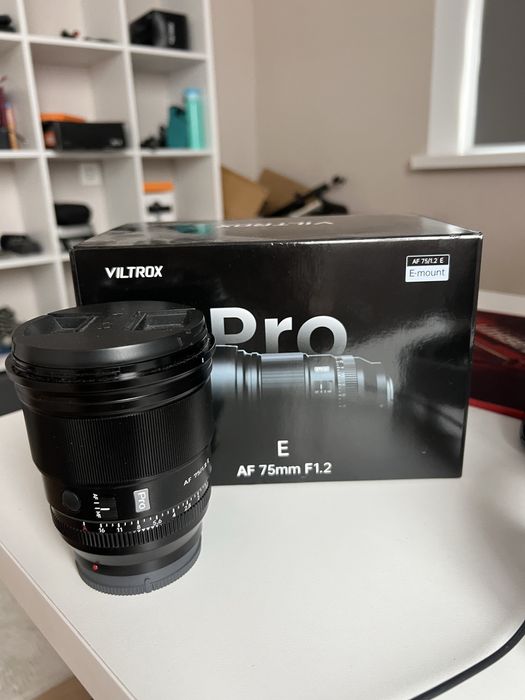 Обьектив viltrox PRO 75 1.2 f для Sony E