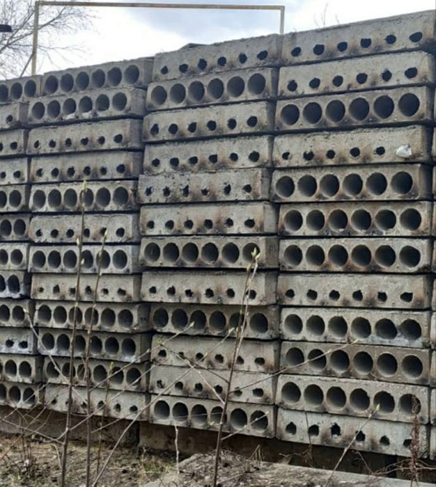 Бетон плита пустотка б/у