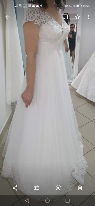 Rochie de mireasa + voal + crinolina