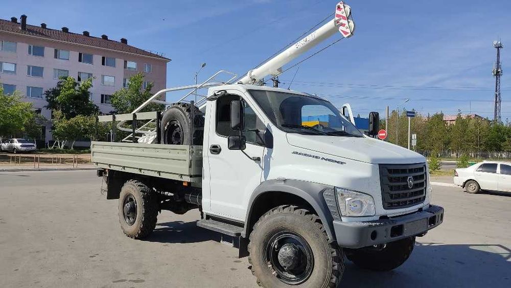 БКМ бурильно-крановая машина Садко 4х4 ГАЗ-33088 ГАЗон НЕКСТ БКМ-317: ...