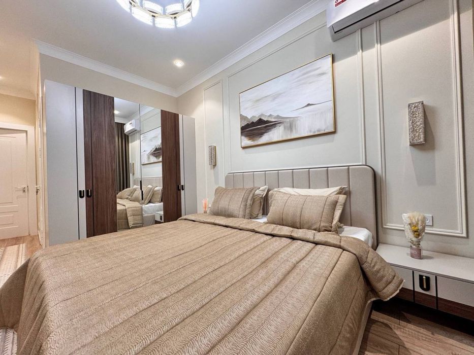 Жк "Оз Макон" 4/9/16 78кв.м евро ремонт с мебелью и техникой срочно