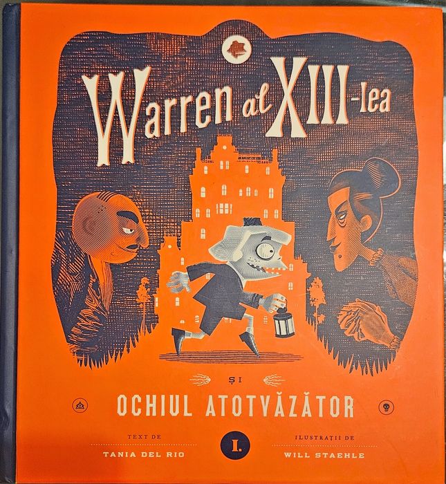Vand carte copii Warren XIII si ochiul atotvazator