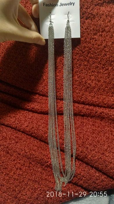 Серьги новые дешево