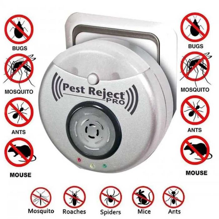 Ултразвуково устройство Pest Reject PRO против насекоми,мишки и други