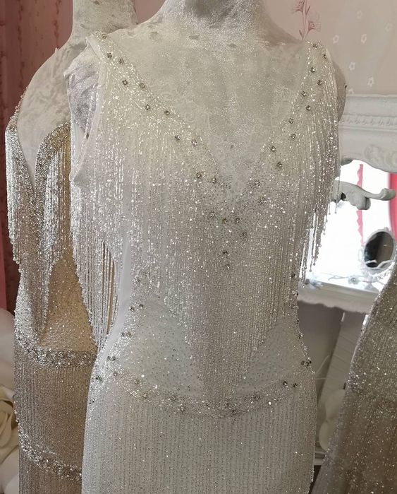 Платье расшитое вручную,Эксклюзив единственное в мире платье в наличии