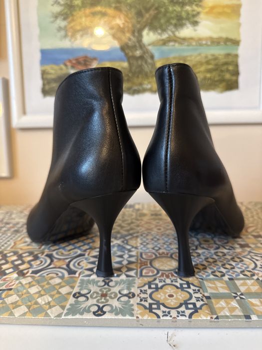 Кожени боти черни Lasocki