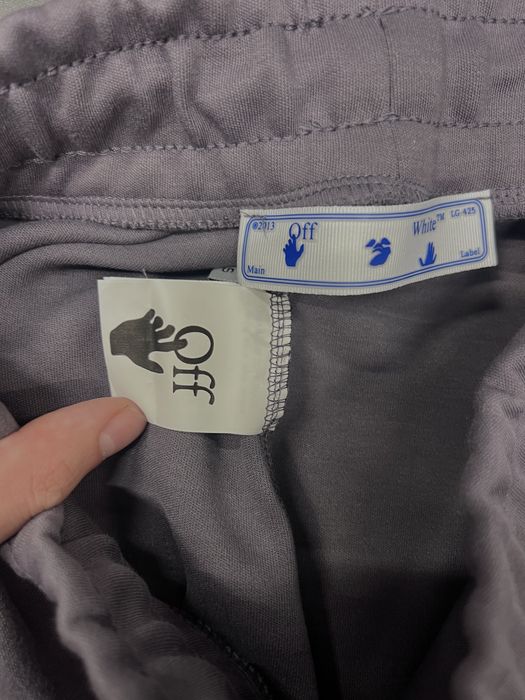 Оригинално Off-white Wave outline hoodie and wave sweatpants