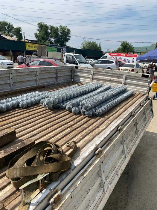 Сетка рабица от 25×25 до 70×70 — рулоны по 10 м. Производим сами!