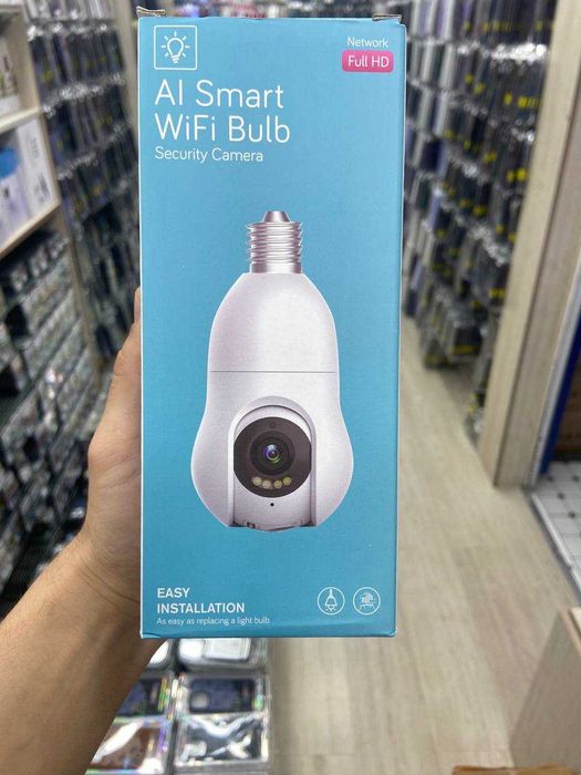 Поворотная Wi-Fi патрон камера Camera patron