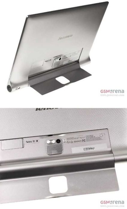 Lenovo Tab 2 Pro 13,3", с мултимедиен проектор и клавиатура.