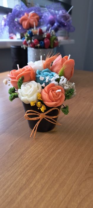 Ароматни свещи ръчно изработени