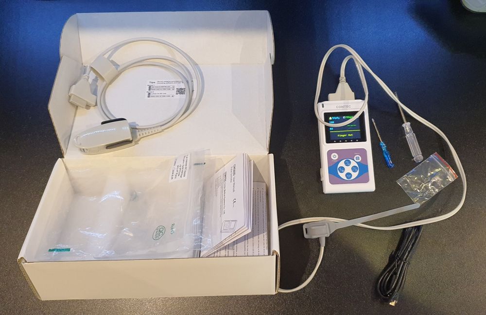 Pulseoximetru digital Contec CMS60D model nou
