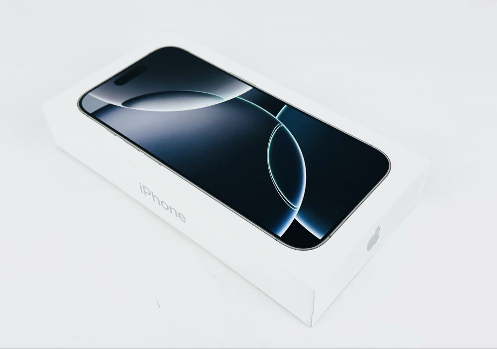 НОВ! Apple iPhone 16 Pro 256GB White / Natural Titanium Гаранция!