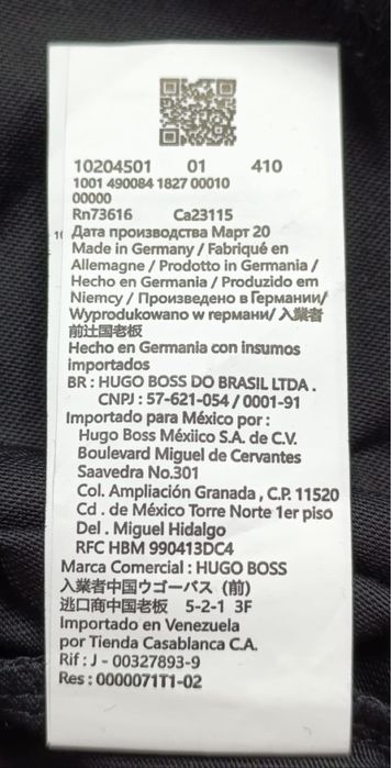 Vand tricou nou de barbati Boss