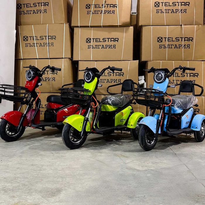 Електрическа триколка Класик 1500W високопроизводителни батерии