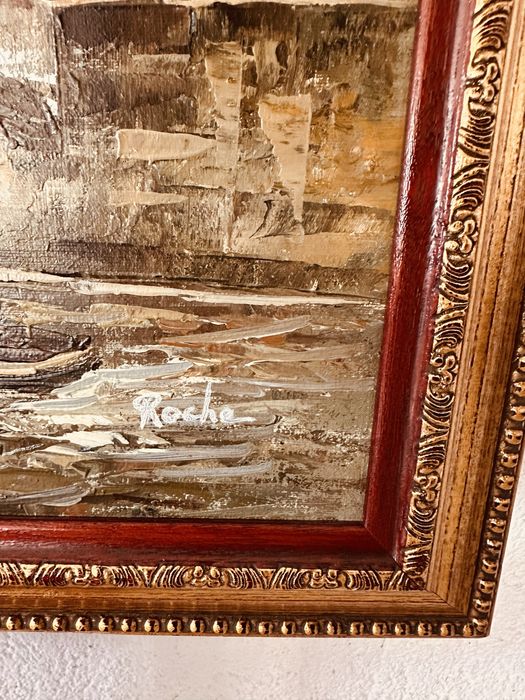 Шведска маслена картина „Нотр Дам“, Париж – масло върху платно, 60×50 см