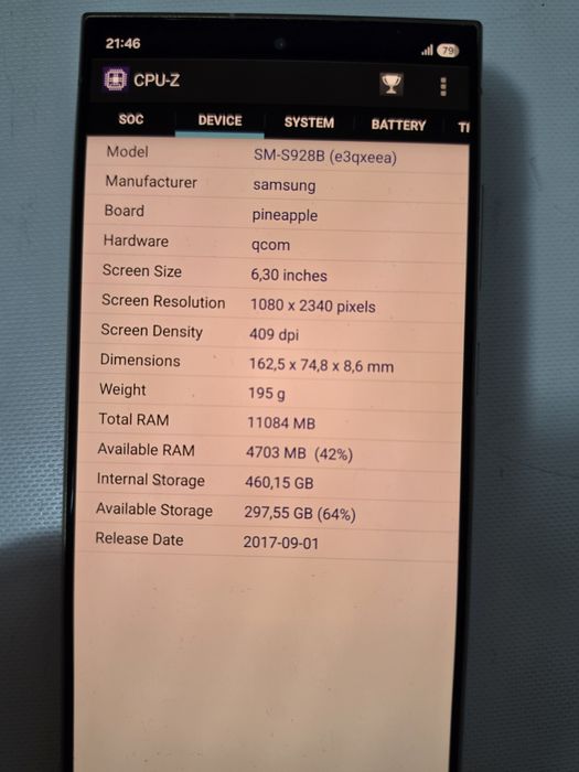 Vand Samsung Galaxy S24 Ultra 512gb