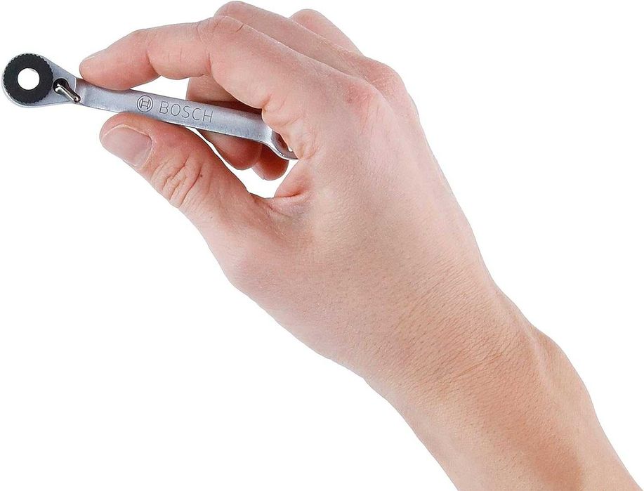 Bosch комплект 27 ч., битове, тресчотка 1/4 инча, накрайници