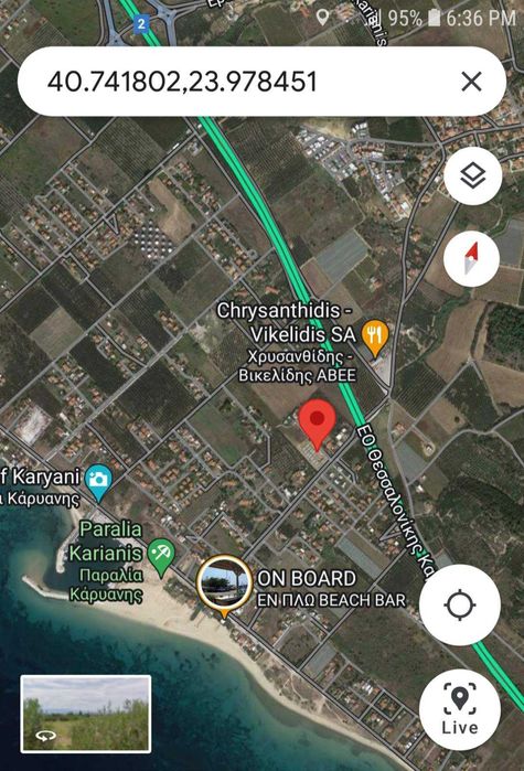 Продава нова лукс къща 72 м2 двор 557 м2 в Паралия Каряни, Гърция