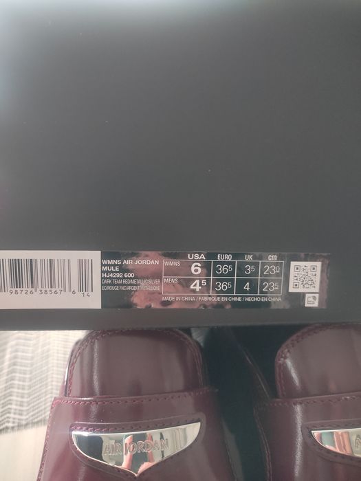 Дамски чехли Nike air 36,5_23см.