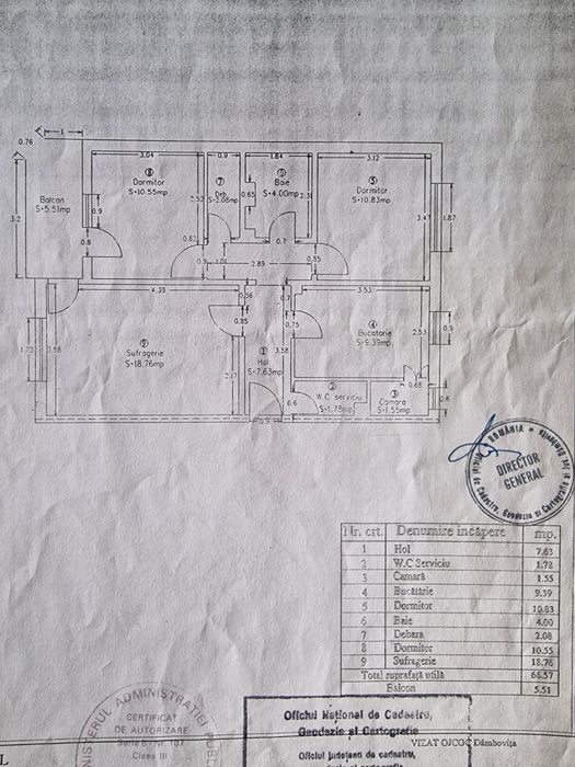Apartament 3 camere m11