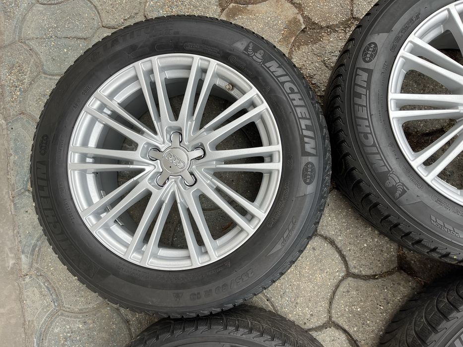 Jante aliaj 5x112mm, anvelope iarna 235/60 R18, Audi Q5, Mercedes