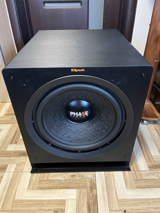 Subwoofer Klipsch R-115SW  cu difuzor Phase Line 38 cm