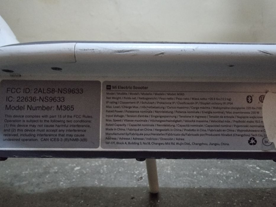 Trotineta electrica Xiaomi Mi Electric Scooter, IP54, Aluminiu, viteza