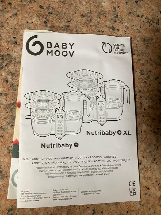 BABY MOOV-robot multifuncțional 5 în 1 NutriBaby